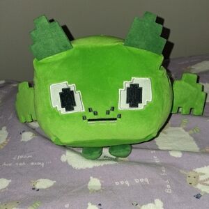 Pet Simulator X pixel green dragon plush